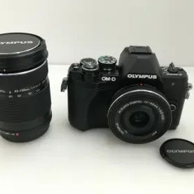 【中古】OLYMPUS OM-D E-M10 Mark III EZダブルズームキット ブラック【大須】保証期間１ヶ月【ランクA】