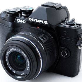 オリンパス ミラーレス OLYMPUS OM-D E-M10 MarkIII レンズキット ブラック 中古 Wi-Fi搭載 新品SDカード付き 届いてすぐに使える スマホ
