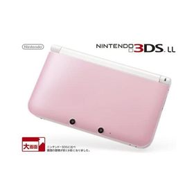 ニンテンドー3DS LL 本体 ピンクXホワイト 本体のみ