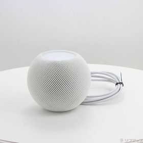 【中古】Apple(アップル) HomePod mini ホワイト MY5H2J／A 【198-ud】