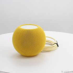 【中古】Apple(アップル) HomePod mini イエロー MJ2E3J／A 【344-ud】