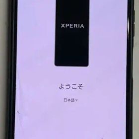 Xperia1 v docomo版 simフリー本体 画面ひびあり