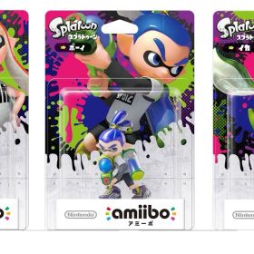 amiibo スプラトゥーン 全3種セット ガール ボーイ イカ(中古品)