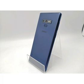 【中古】SAMSUNG au 【SIMロック解除済み】 Galaxy Note 9 SCV40 6GB 128GB オーシャンブルー【ECセンター】保証期間1ヶ月【ランクC】