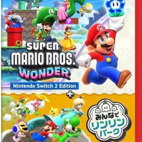 【中古】ニンテンドースイッチ2ソフト スーパーマリオブラザーズ ワンダー Nintendo Switch 2 Edition ＋ みんなでリンリンパーク