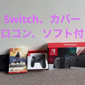 Nintendo Switch 本体＋プロコン＋ケース＋ソフト付き