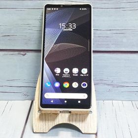 au Xperia 10 III SOG04 ホワイト SONY 本体 白ロム SIMロック解除済み SIMフリー 美品 A729010