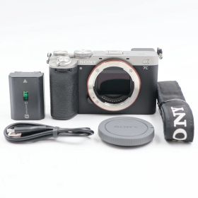 ■シャッター数4734枚！極上品■ SONY α7C II ボディ シルバー ILCE-7CM2 S ミラーレス一眼カメラ ソニー