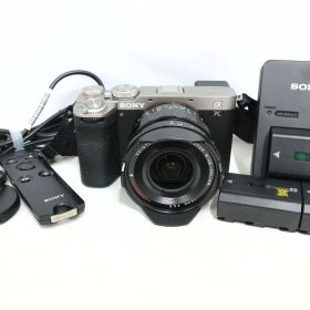 【SONY α7C II シルバー】フルサイズ ミラーレス一眼＋VOIGTLANDER SUPER WIDE-HELIAR 15mm F4.5 ASPHERICAL III 広角レンズ 動作確認済み 中古 S006