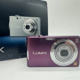 【美品】Panasonic LUMIX DMC-FH5 バイオレット デジカメ 動作確認済