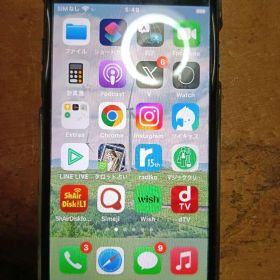 simフリーiPhone7黒キャリア楽天モバイル