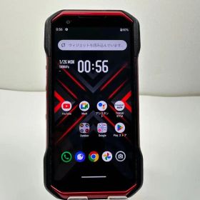 外観美品 京セラ TORQUE G06 au版 128GB KYG03 レッド色