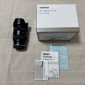 TAMRON 35-100mm F/2.8 Di III VXD ニコンZ