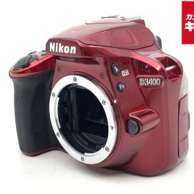 【中古】 【並品】 ニコン D3400 ボディ レッド