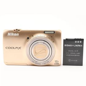 【動作OK】Nikon COOLPIX S6300 ゴールド