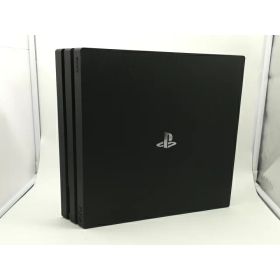 【中古】SONY PlayStation4 Pro ジェット・ブラック 1TB CUH-7200BB01【広島】保証期間1ヶ月【ランクA】