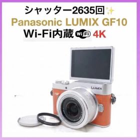 ✨シャッター2635回✨Wi-Fi＆4K自撮り✨LUMIX GF10レンズキット