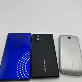docomo スマートフォン 3台セット AQUOS SH-01H 他