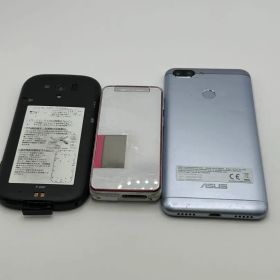 スマートフォン 3台セット F-06F ASUS X01BD SH-01H