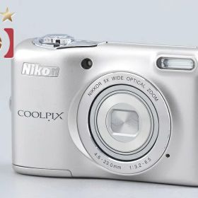 【中古】Nikon ニコン COOLPIX L32 シルバー コンパクトデジタルカメラ