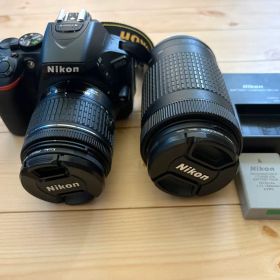 Nikon D5600 ダブルズーム 18-55/70-300mm VR