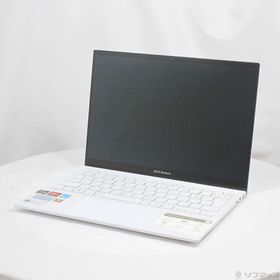 (中古)ASUS Zenbook S 13 OLED UM5302TA UM5302TA-LX143WS リファインドホワイト(262-ud)