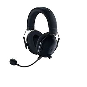 【中古】Razer ワイヤレス ゲーミングヘッドセット BlackShark V2 Pro 3.5mmアナログ THX 7.1ch 立体音響 チタンコート50mmドライバー 単一指向性マイク