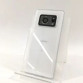 【中古】SHARP SoftBank 【SIMロック解除済み】 AQUOS R6 ホワイト 12GB 128GB A101SH【大阪本店】保証期間１ヶ月【ランクC】