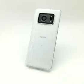 【中古】SHARP SoftBank 【SIMロック解除済み】 AQUOS R6 ホワイト 12GB 128GB A101SH【広島】保証期間１ヶ月【ランクA】