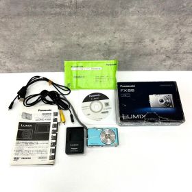 【箱付きSDカード付】Panasonic LUMIX DMC-FX66 ブルー