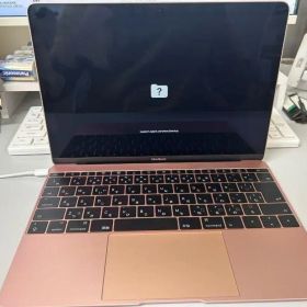 ジャンク品- MacBook 12inch 2017本体のみさくらピンク256