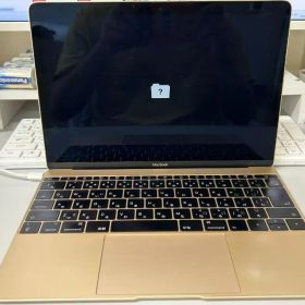 ジャンク品- MacBook 12inch 2017 本体のみゴールド512