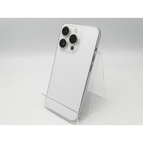 【中古】Apple 国内版 【SIMフリー】 iPhone 14 Pro 128GB シルバー MQ013J/A【ECセンター】保証期間１ヶ月【ランクC】