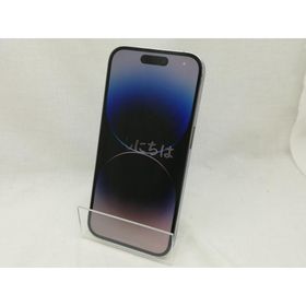 【中古】Apple docomo 【SIMフリー】 iPhone 14 Pro 128GB シルバー MQ013J/A【川崎】保証期間１ヶ月【ランクC】