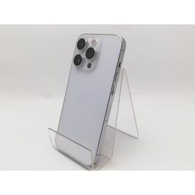 【中古】Apple 国内版 【SIMフリー】 iPhone 14 Pro 128GB シルバー MQ013J/A【ECセンター】保証期間１ヶ月【ランクB】