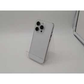 【中古】Apple SoftBank 【SIMフリー】 iPhone 14 Pro 128GB シルバー MQ013J/A【札幌南2条】保証期間１週間【ランクC】