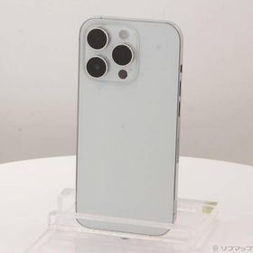 〔中古〕Apple(アップル) iPhone14 Pro 128GB シルバー MQ013J／A SIMフリー〔377-ud〕