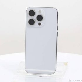 〔中古〕Apple(アップル) iPhone14 Pro 128GB シルバー MQ013J／A SIMフリー〔344-ud〕