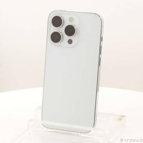〔中古〕Apple(アップル) iPhone14 Pro 128GB シルバー MQ013J／A SIMフリー〔269-ud〕
