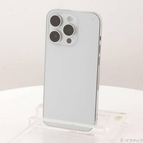 〔中古〕Apple(アップル) iPhone14 Pro 128GB シルバー MQ013J／A SIMフリー〔348-ud〕