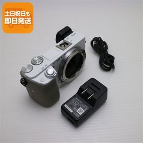新品同様 α6100 ILCE-6100 ホワイト 本体 中古