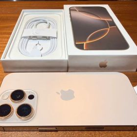 【超美品】 Apple iPhone16pro simフリー デザートチタニウム