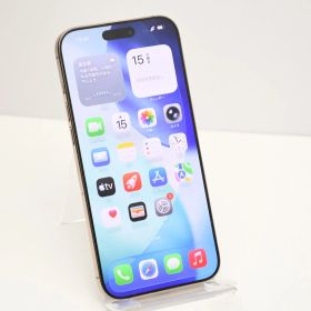 【極上美品】au SIMフリー iPhone16 Pro Max 256GB デザートチタニウム