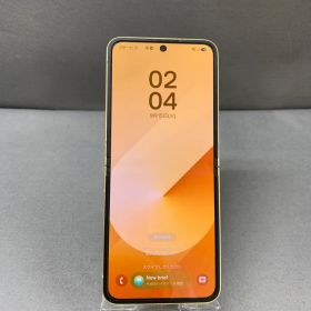 超美品 海外版 SIMフリー Samsung Galaxy Z Flip 6 256GB イエロー色