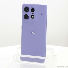 (中古)Motorola motorola edge 50 pro 256GB リュクスラベンダー PB1K0001JP SIMフリー(258-ud)