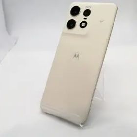 【中古】MOTOROLA SoftBank 【SIMフリー】 motorola edge 50s pro バニラクリーム 8GB 256GB A402MO【浜松駅前】保証期間１ヶ月【ランクA
