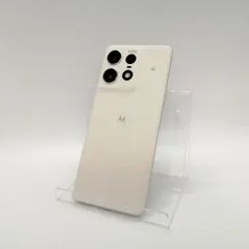 【中古】MOTOROLA SoftBank 【SIMフリー】 motorola edge 50s pro バニラクリーム 8GB 256GB A402MO【大宮東口】保証期間１ヶ月【ランクA
