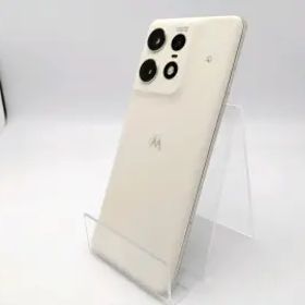【中古】MOTOROLA SoftBank 【SIMフリー】 motorola edge 50s pro バニラクリーム 8GB 256GB A402MO【ECセンター】保証期間１ヶ月【ラン