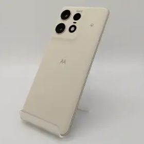 【中古】MOTOROLA SoftBank 【SIMフリー】 motorola edge 50s pro バニラクリーム 8GB 256GB A402MO【三宮センター】保証期間１ヶ月【ラ