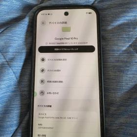 国内版 Google Pixel10Pro Jade 256GB SIMフリー